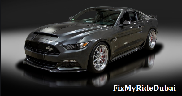 Ford Mustang Shelby Repair shop dubai1