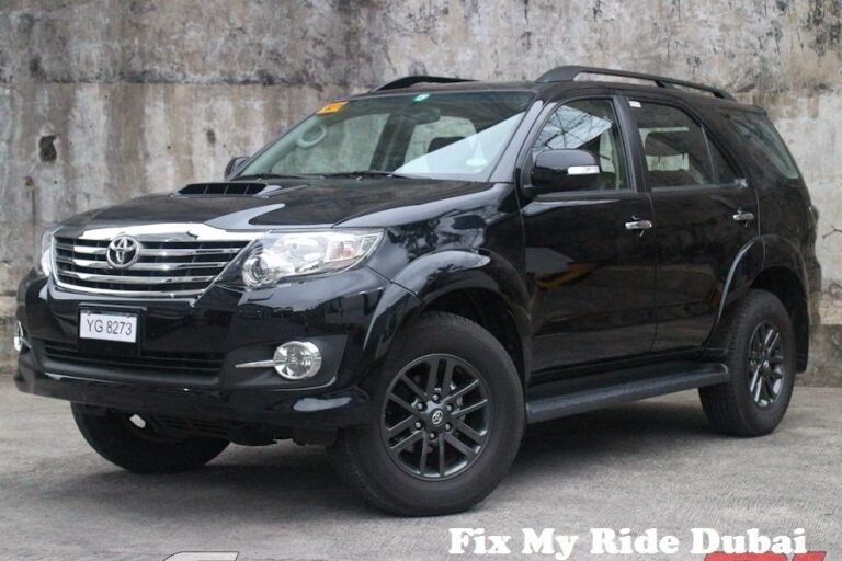 toyota fortuner service center repair shop dubai FixMyRide