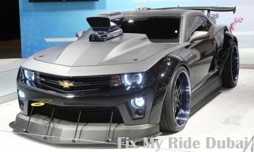 chevrolet camaro modified Service center Auto Repair workShop FixMyRide Dubai