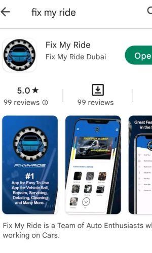 android app fix my ride